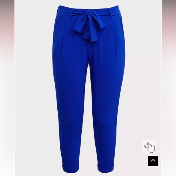 Torrid Electric Blue Pants - Picture 4 of 5